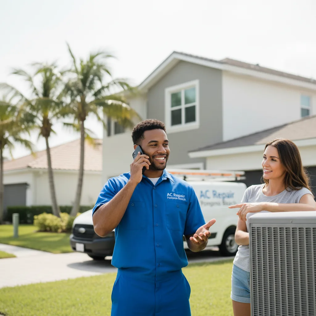 AC Repair Pompano Beach customer support in Baldwin City